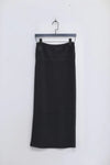 SWAYING/KNIT Waist Lace Straight Dress SW22SSB30 Black